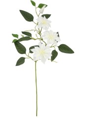 Kwiat sztuczny CLEMATIS WHITE